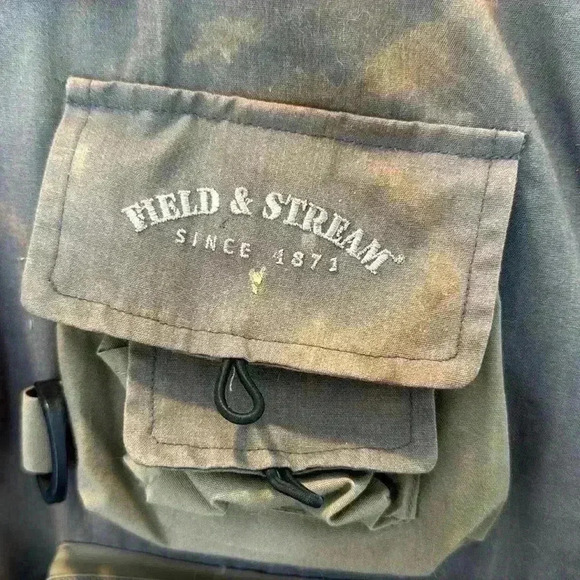 Field & Stream Fishing Hunting Vest Size XL, Multi Pocket Zip Front - Picture 3 of 7